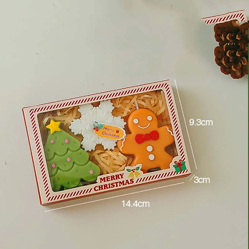 Christmas Scented Candle Gift Set Relaxing Aromatherapy for Friends Holiday Present Santa Claus Elk New Year Decorative Candles - Image 7